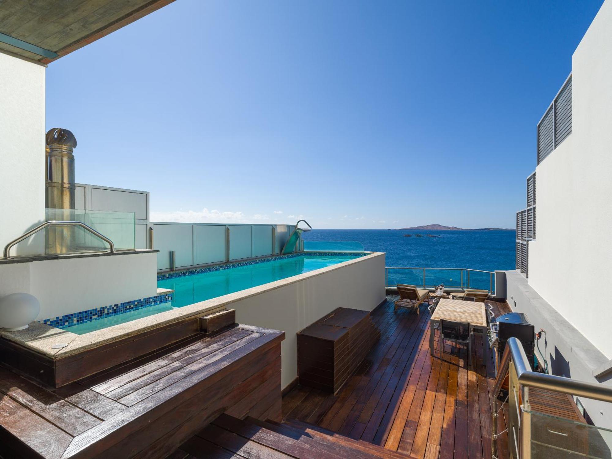Penthouse With Private Swimming Pool Apartment Melenara Exterior photo